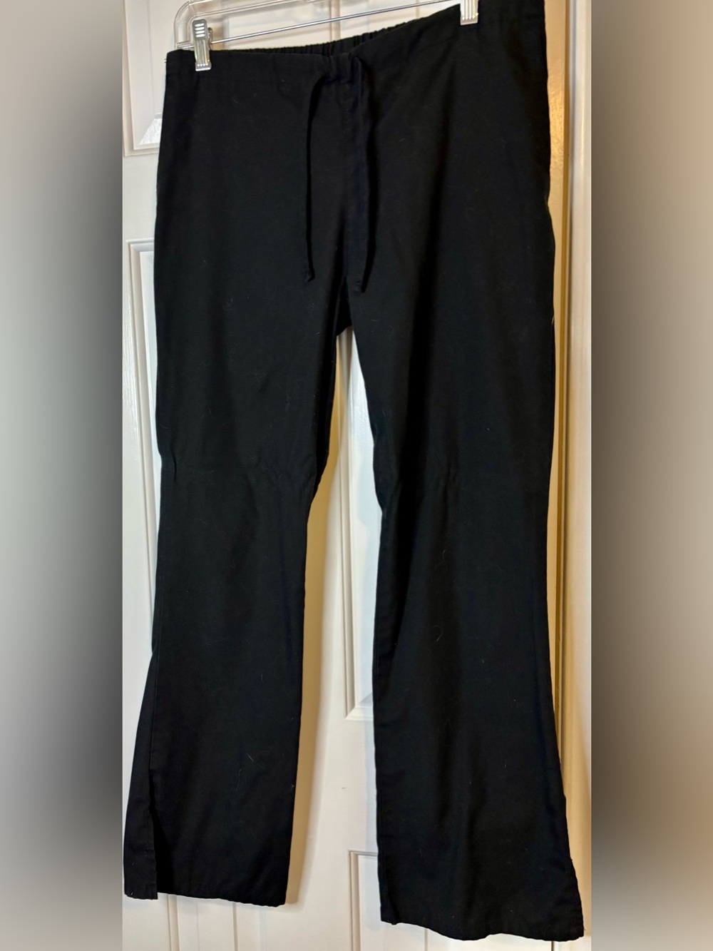 Cherokee Black flare scrub Drawstring Pants